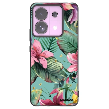 Picasee silikonowe czarne etui na Xiaomi Redmi Note 13 Pro 5G - Hawaii