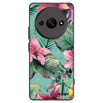 Picasee silikonowe czarne etui na Xiaomi Redmi A3 - Hawaii