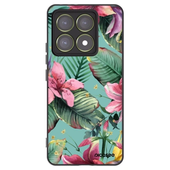Picasee silikonowe czarne etui na Xiaomi 14T - Hawaii