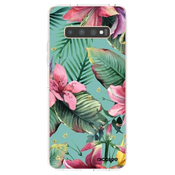 Picasee silikonowe przeźroczyste etui na Samsung Galaxy S10 Plus G975 - Hawaii