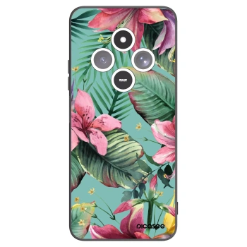 Picasee silikonowe czarne etui na Xiaomi Redmi 14C - Hawaii