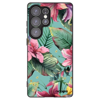 Picasee silikonowe czarne etui na Samsung Galaxy S25 Ultra 5G - Hawaii