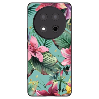 Picasee silikonowe czarne etui na Honor Magic7 Lite 5G - Hawaii