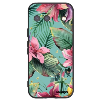Picasee silikonowe czarne etui na Google Pixel 9 - Hawaii