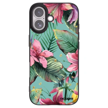 Picasee silikonowe czarne etui na Apple iPhone 17 - Hawaii
