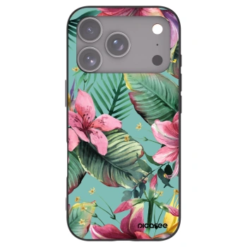 Picasee silikonowe czarne etui na Apple iPhone 17 Pro - Hawaii