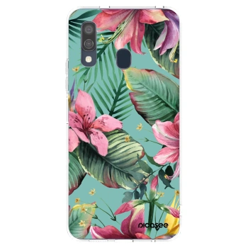 Picasee silikonowe przeźroczyste etui na Samsung Galaxy A40 A405F - Hawaii