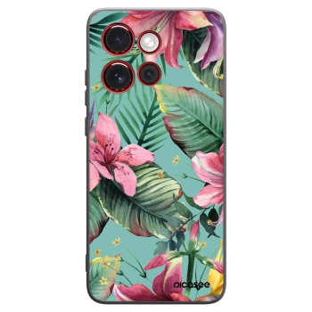 Picasee silikonowe czarne etui na Motorola Edge 60 Neo 5G - Hawaii