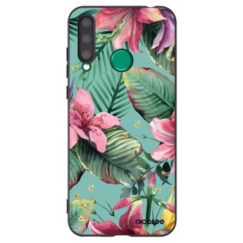 Picasee silikonowe czarne etui na Honor 20 Lite - Hawaii