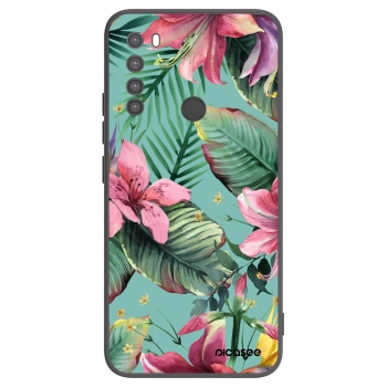 Picasee silikonowe czarne etui na Xiaomi Redmi Note 8 - Hawaii