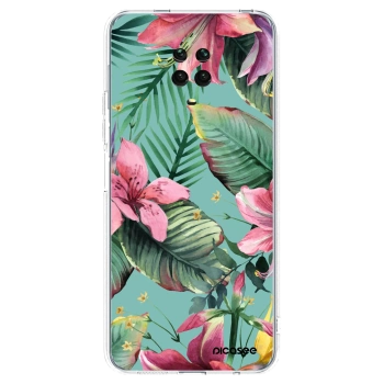 Picasee silikonowe przeźroczyste etui na Xiaomi Redmi Note 9 Pro - Hawaii