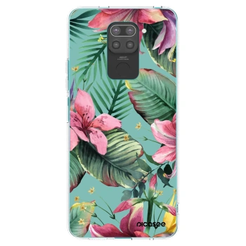 Picasee silikonowe czarne etui na Xiaomi Redmi Note 9 - Hawaii