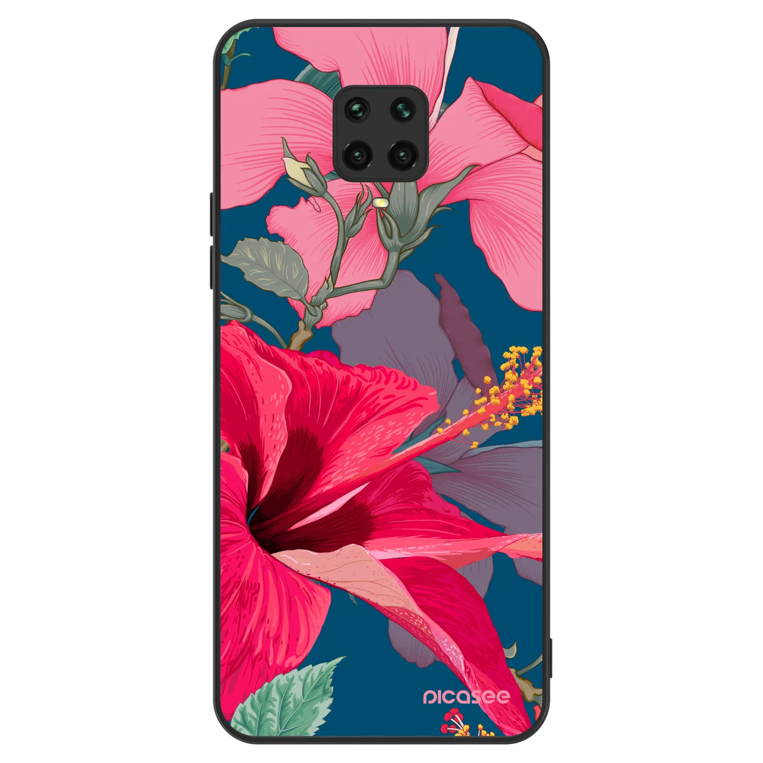 Picasee ULTIMATE CASE na Xiaomi Redmi Note 9 Pro - Hibiscus