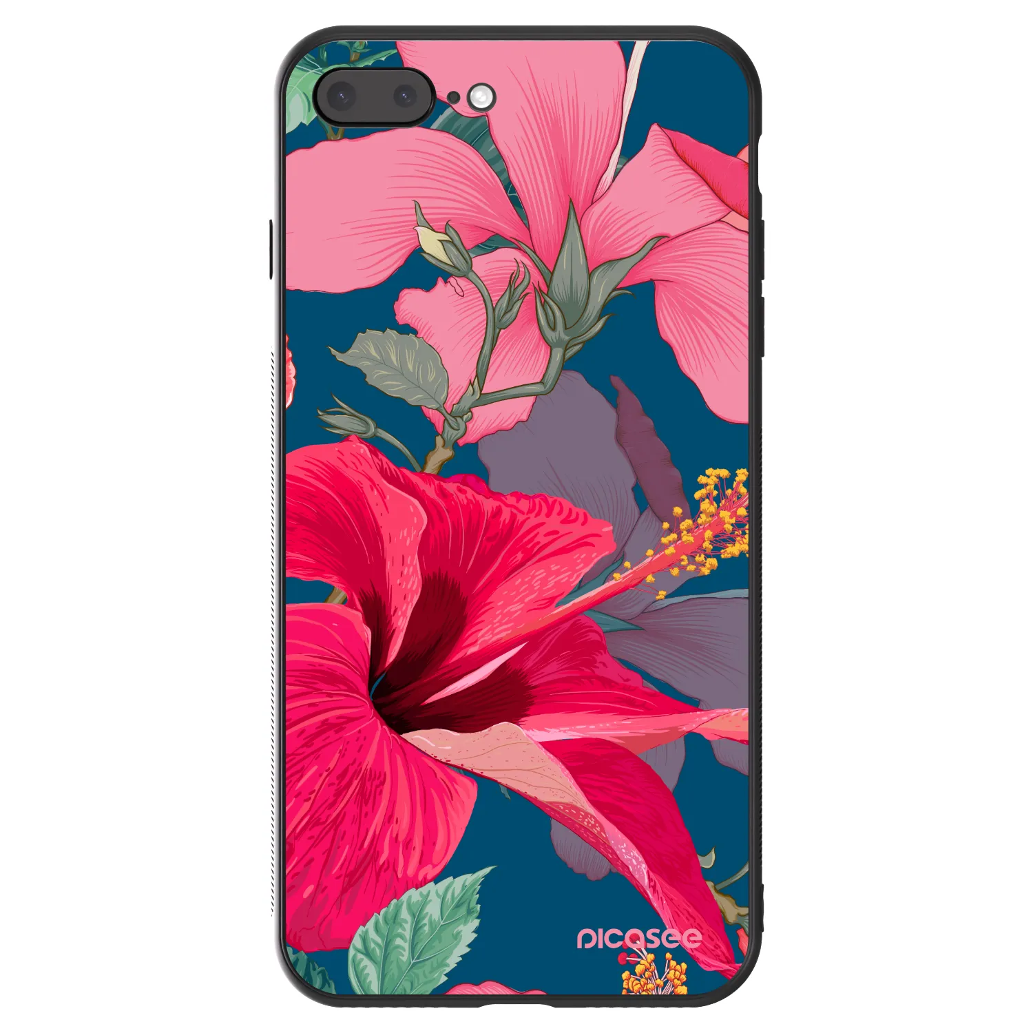 Picasee ULTIMATE CASE na Apple iPhone 8 Plus - Hibiscus