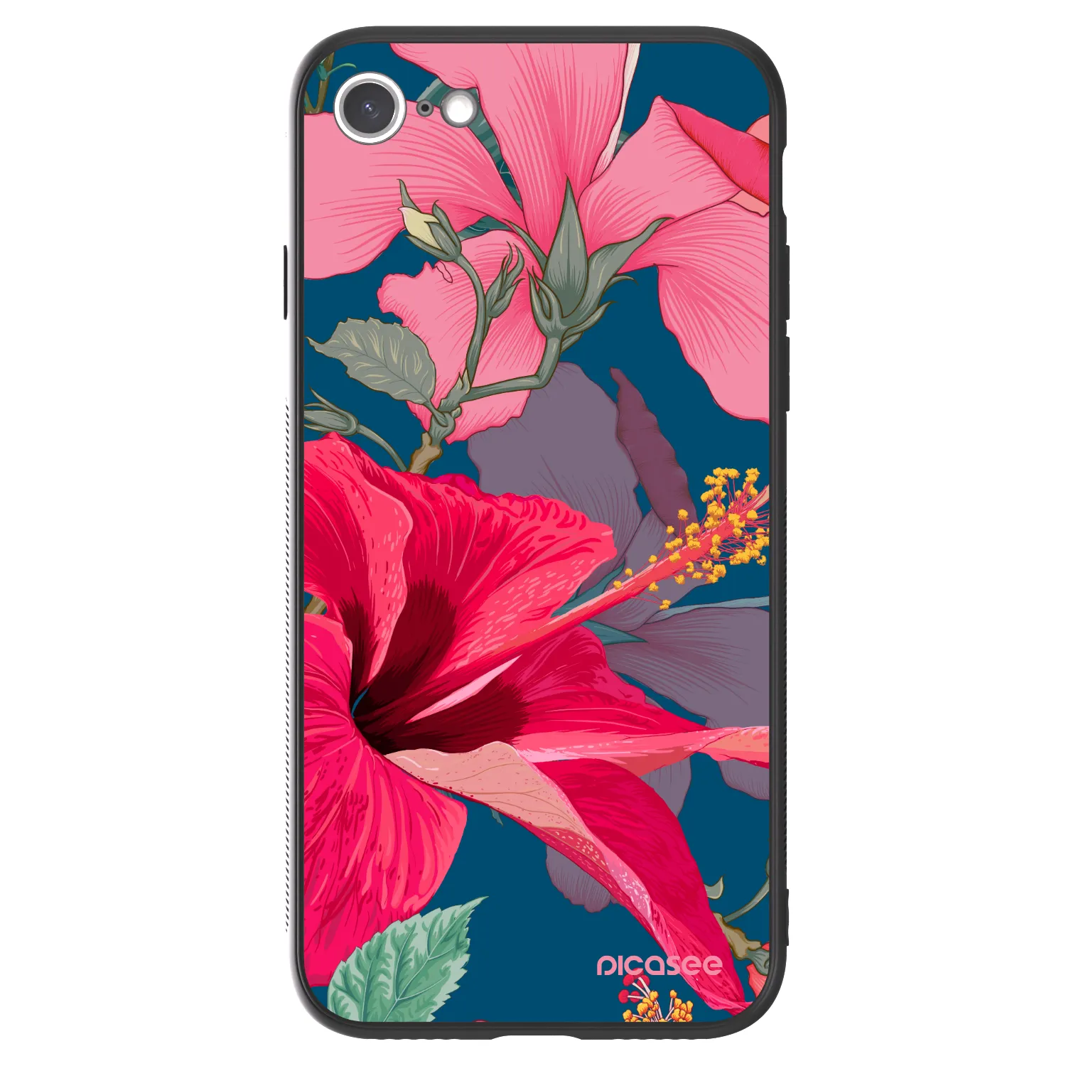 Picasee ULTIMATE CASE na Apple iPhone SE 2022 - Hibiscus