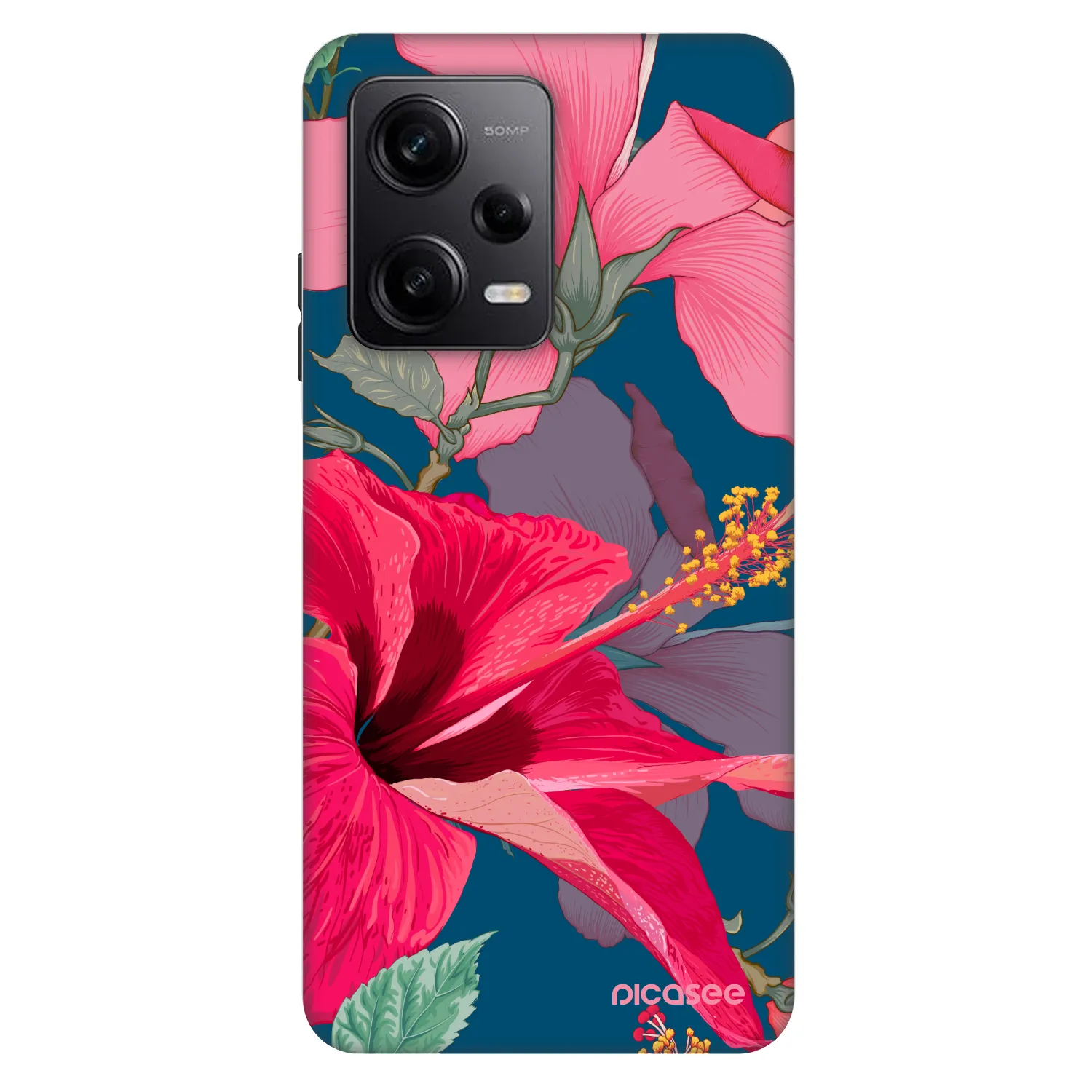 Picasee Fashion Case na Xiaomi Redmi Note 12 Pro 5G - Hibiscus