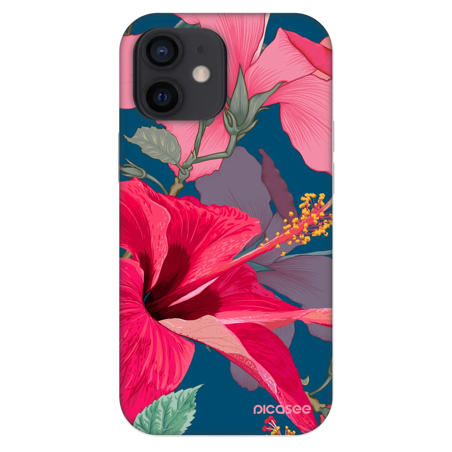 Picasee Fashion Case na Apple iPhone 12 mini - Hibiscus