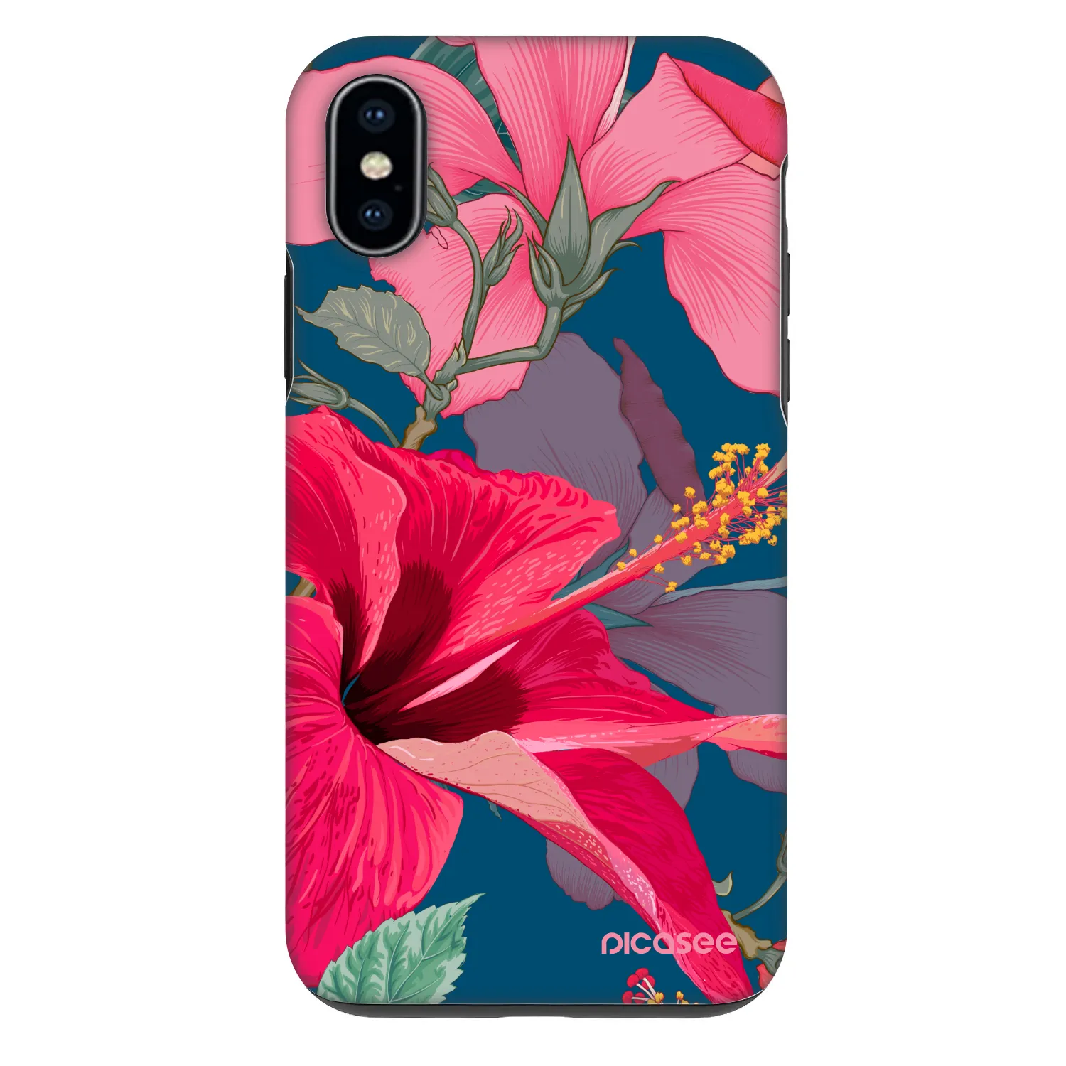 Picasee Fashion Case na Apple iPhone X/XS - Hibiscus