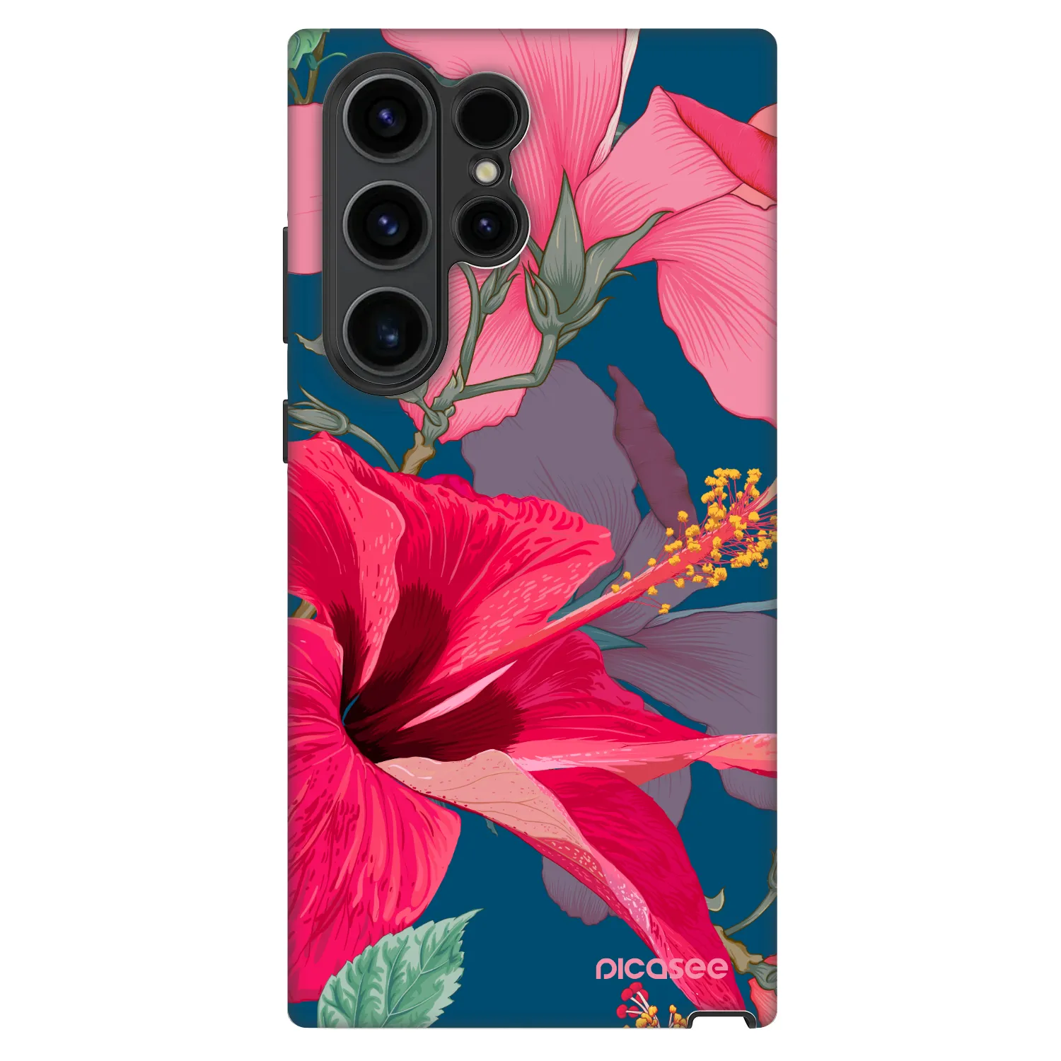 Picasee Fashion Case na Samsung Galaxy S23 Ultra 5G - Hibiscus