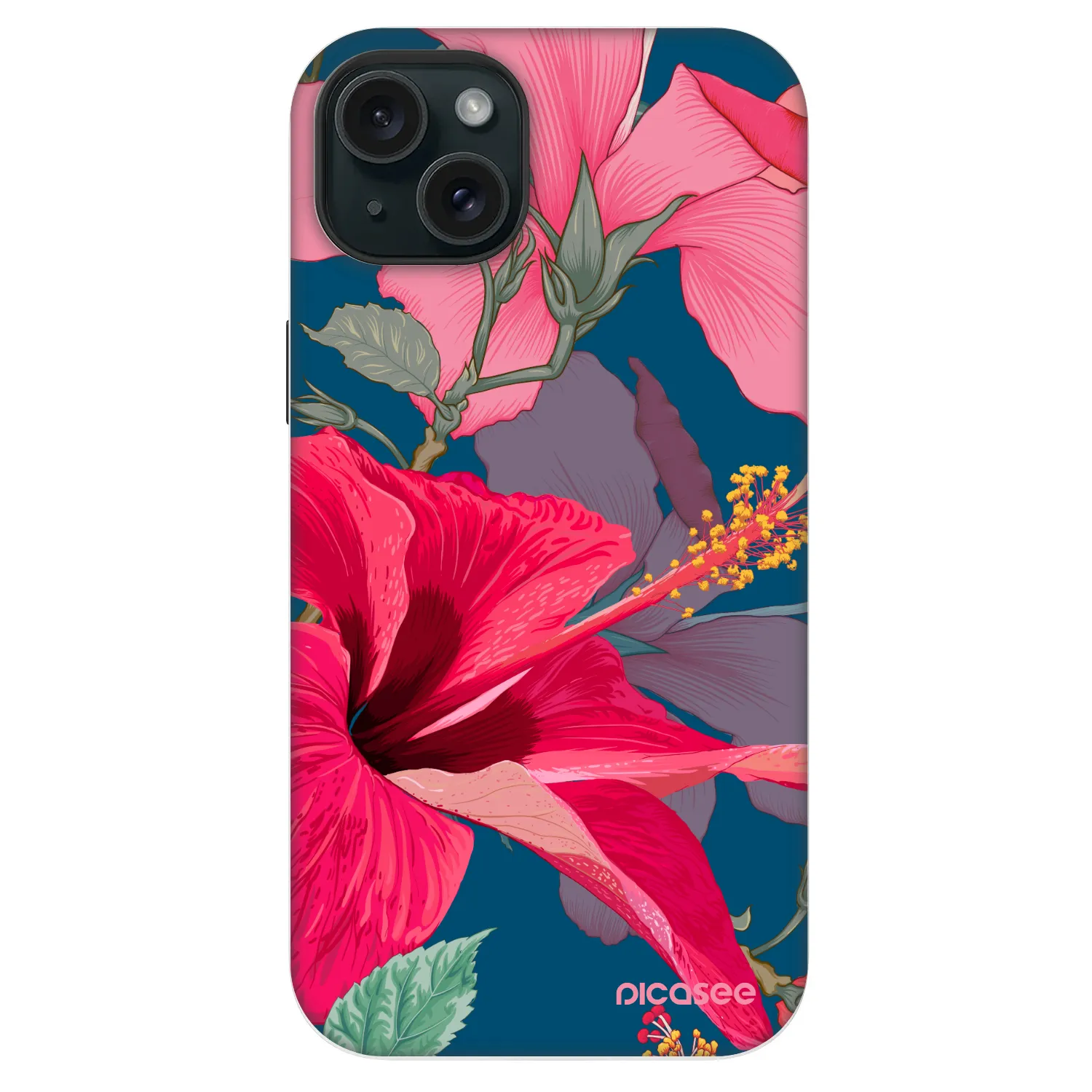 Picasee Fashion Case MagSafe na Apple iPhone 14 Plus - Hibiscus