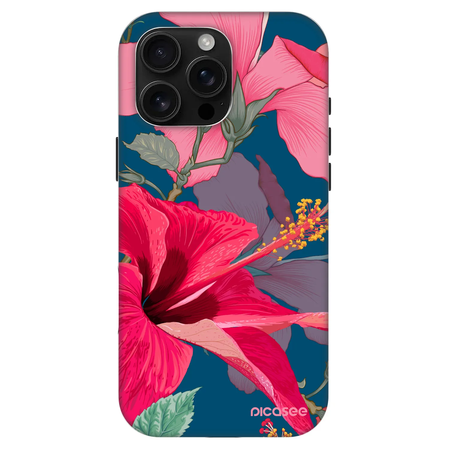 Picasee Fashion Case MagSafe na Apple iPhone 16 Pro Max - Hibiscus