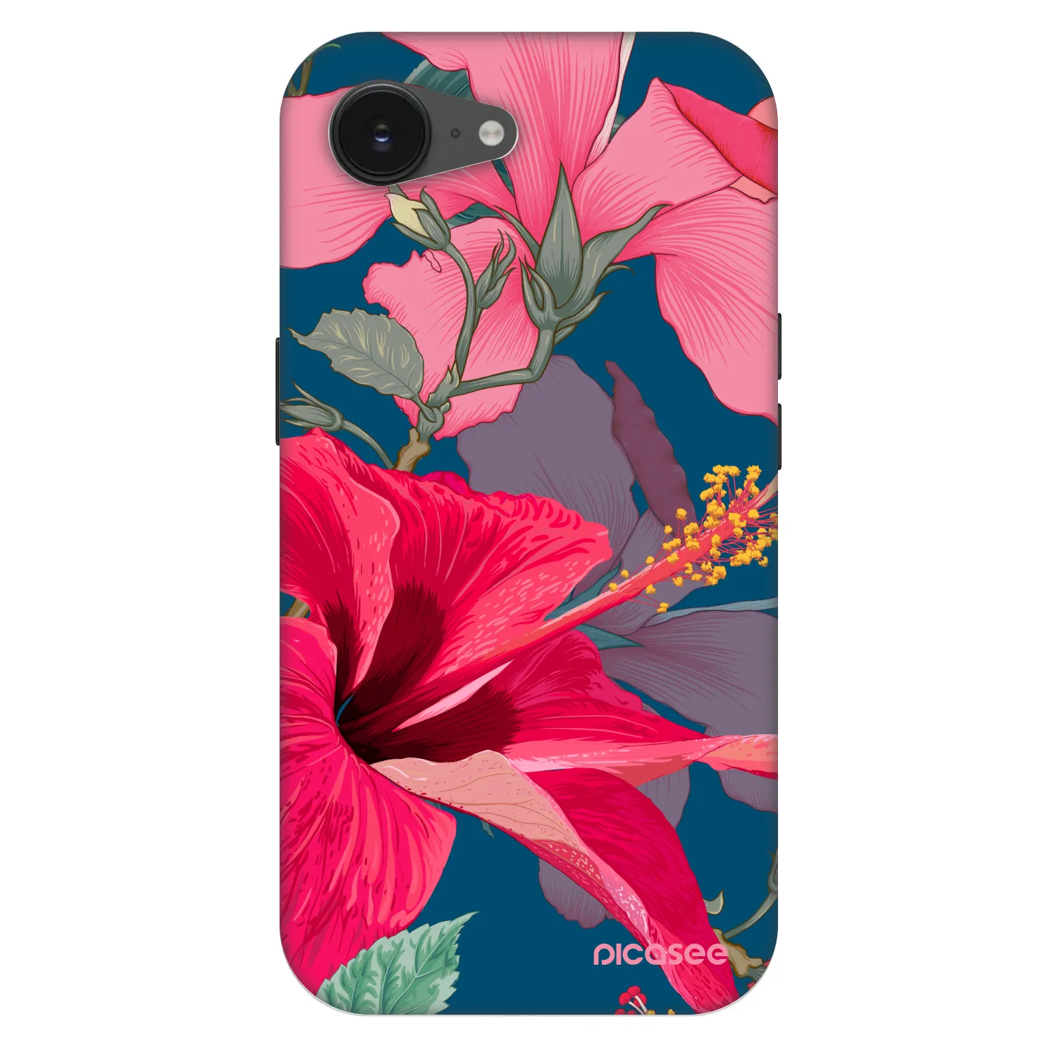 Picasee Fashion Case MagSafe na Apple iPhone 16e - Hibiscus