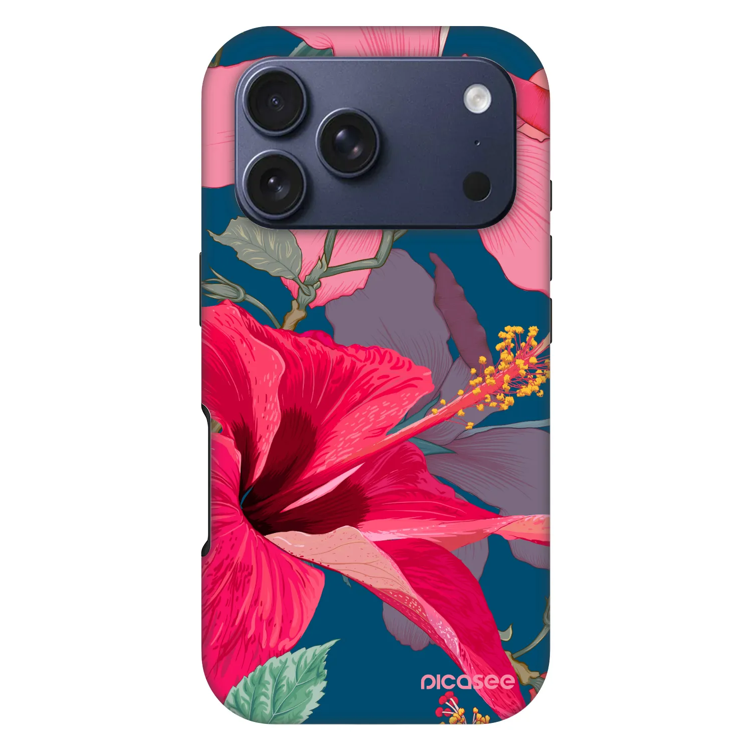 Picasee Fashion Case MagSafe na Apple iPhone 17 Pro - Hibiscus