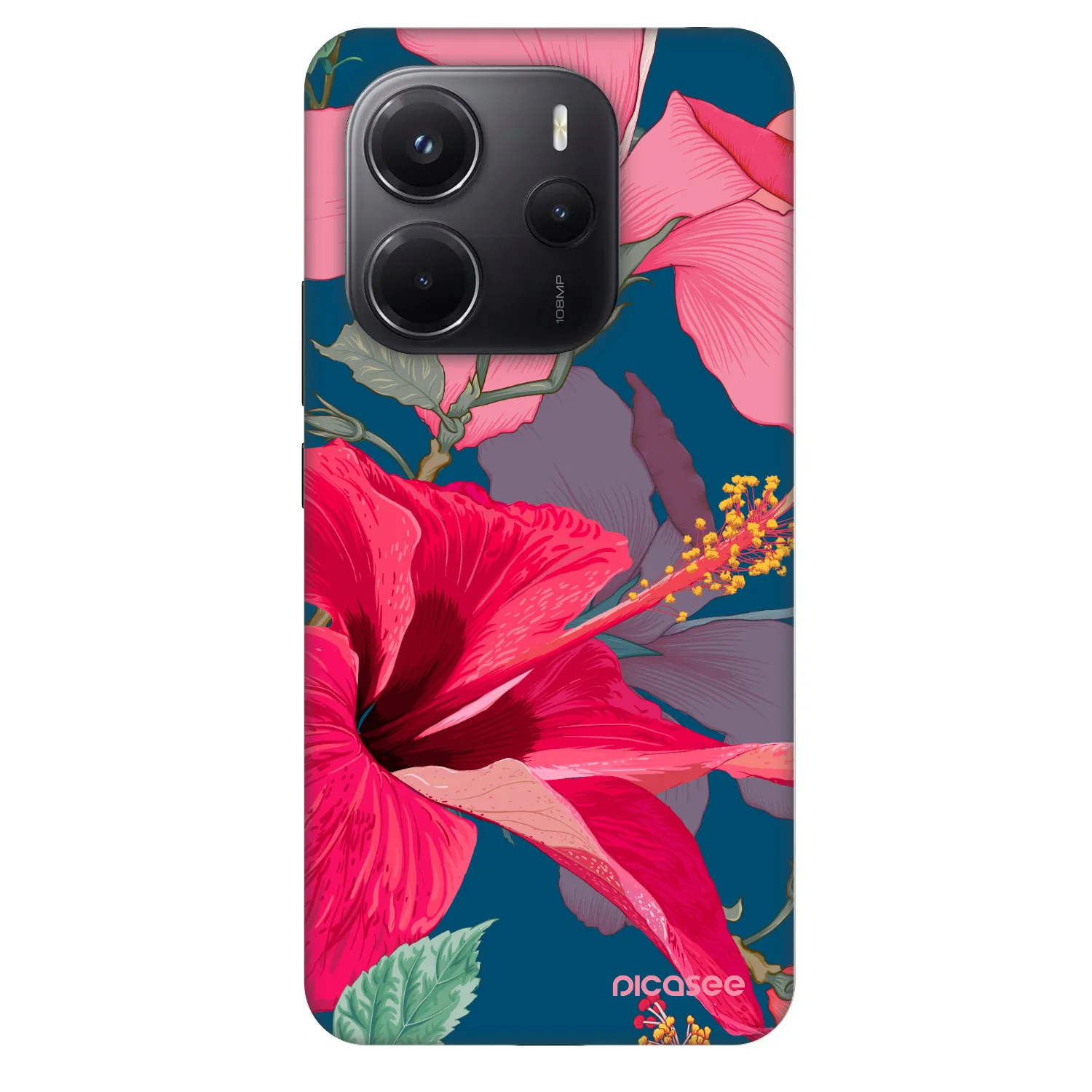 Picasee Fashion Case na Xiaomi Redmi Note 14 4G - Hibiscus