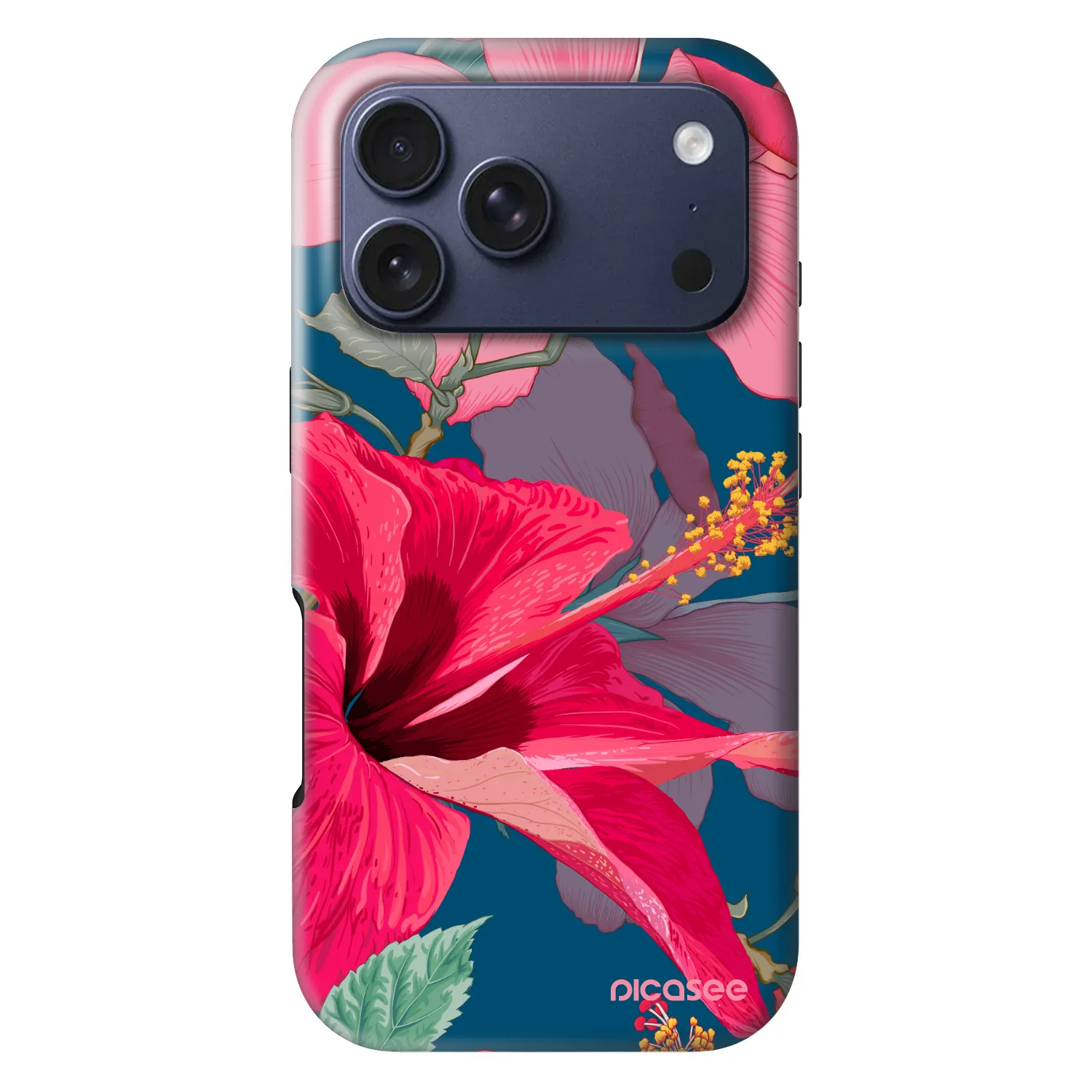 Picasee Fashion Case MagSafe na Apple iPhone 18 Pro - Hibiscus