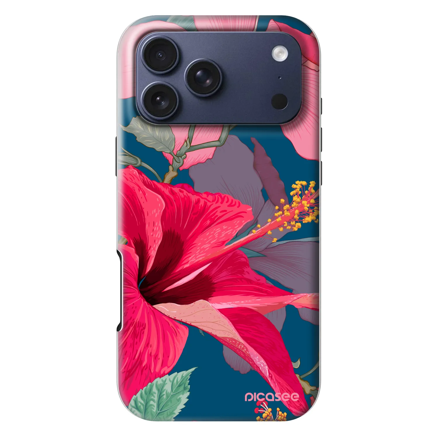 Picasee Fashion Case MagSafe na Apple iPhone 18 Pro Max - Hibiscus