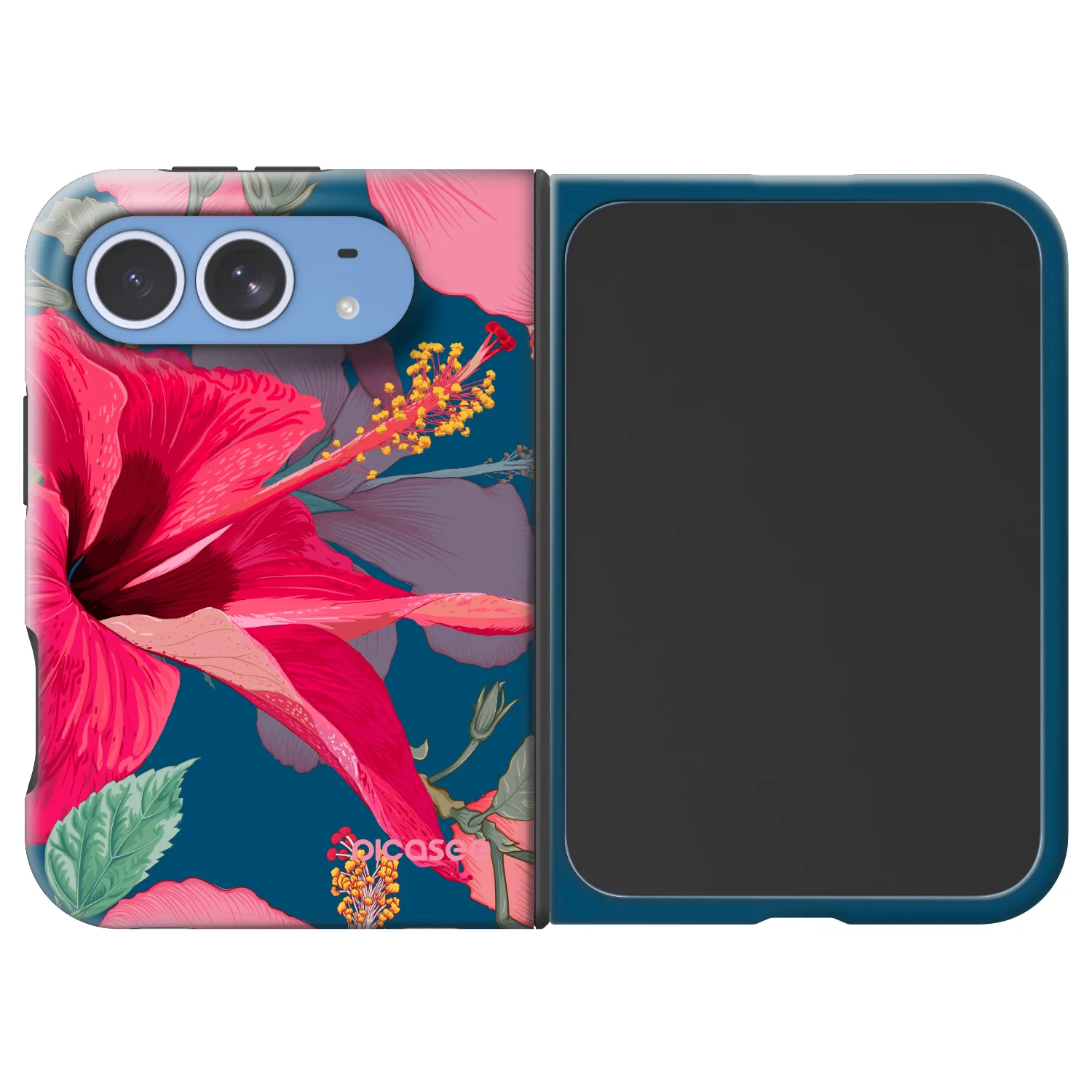 Picasee Fashion Case MagSafe na Apple iPhone Duo - Hibiscus
