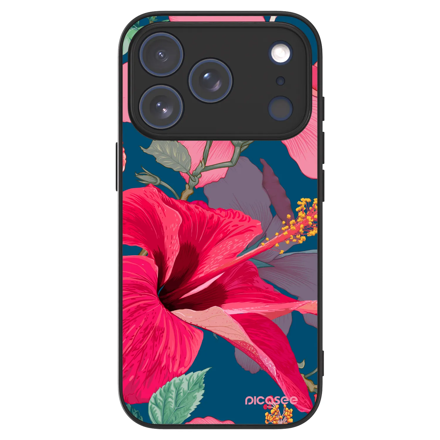 Picasee ULTIMATE CASE MagSafe pro Apple iPhone 18 Pro - Hibiscus