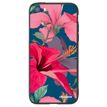 Etui na Apple iPhone 5/5S/SE - Hibiscus