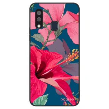 Etui na Samsung Galaxy A40 A405F - Hibiscus