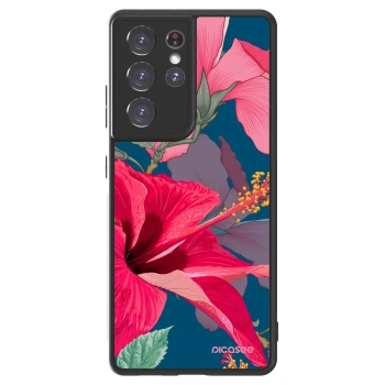Picasee ULTIMATE CASE na Samsung Galaxy S21 Ultra 5G G998B - Hibiscus