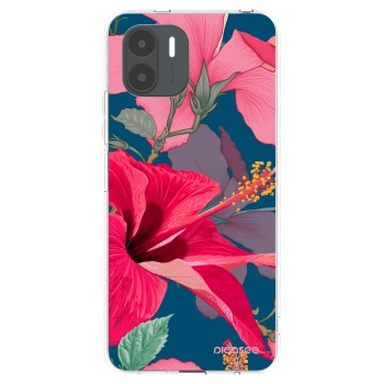 Picasee silikonowe przeźroczyste etui na Xiaomi Redmi A2 - Hibiscus