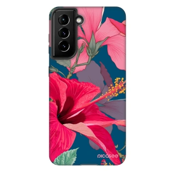 Etui na Samsung Galaxy S21 FE 5G - Hibiscus