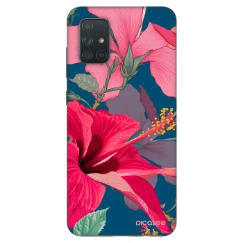 Picasee Fashion Case na Samsung Galaxy A71 A715F - Hibiscus