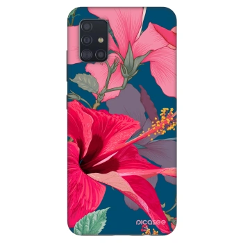 Etui na Samsung Galaxy A51 A515F - Hibiscus