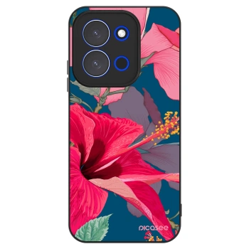 Etui na Xiaomi Redmi 15C 4G - Hibiscus