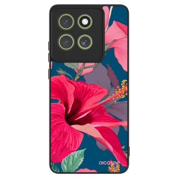 Etui na Motorola Moto G86 Power 5G - Hibiscus