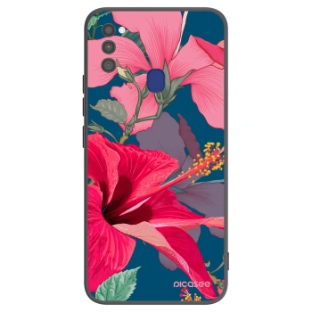 Etui na Samsung Galaxy M21 M215F - Hibiscus
