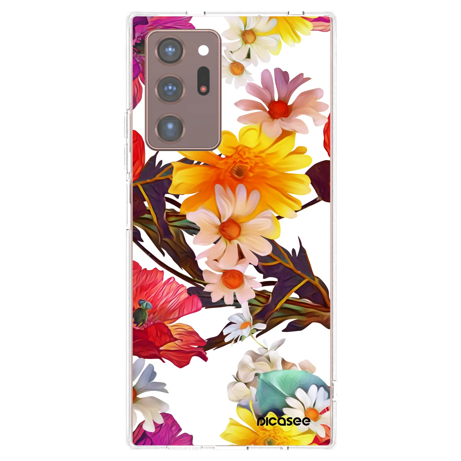 Picasee silikonowe przeźroczyste etui na Samsung Galaxy Note 20 Ultra - Meadow
