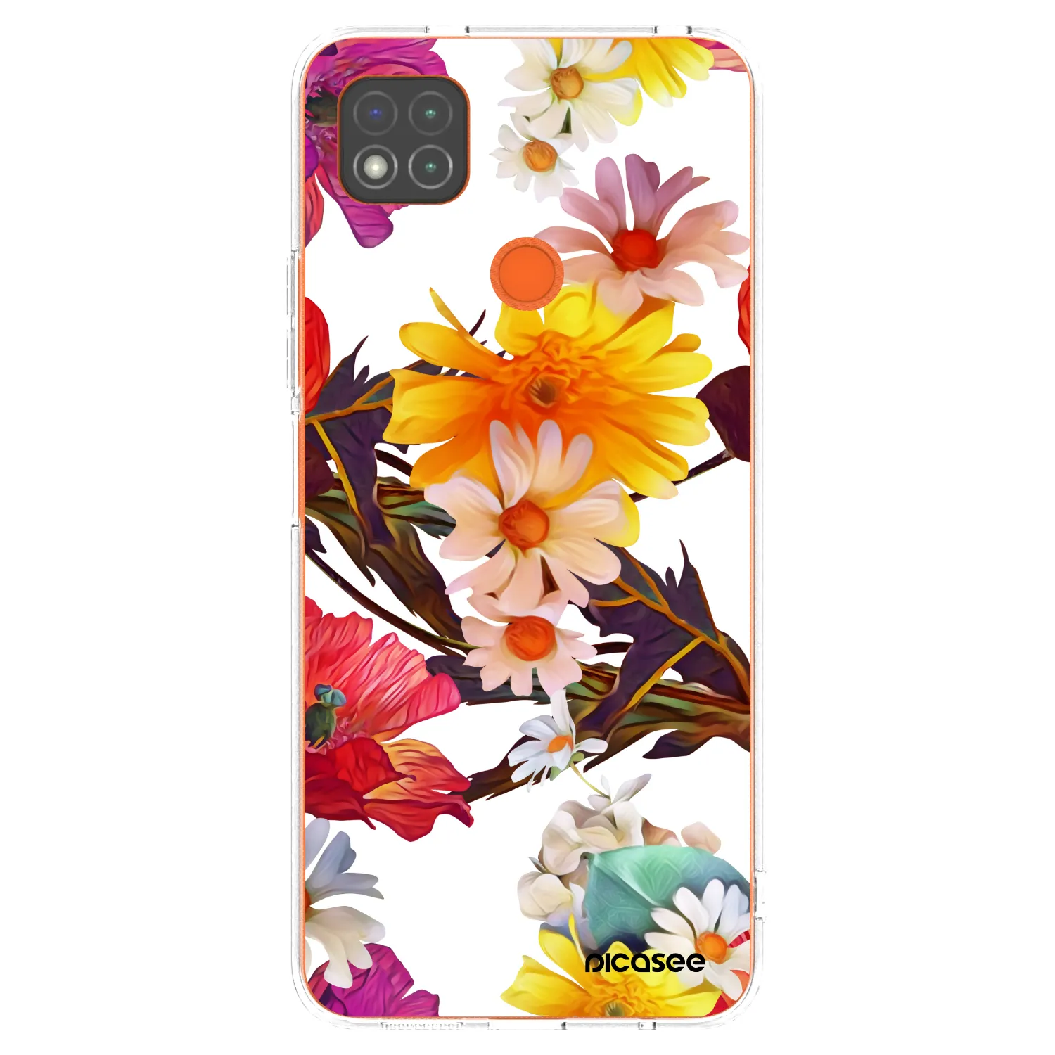 Picasee silikonowe przeźroczyste etui na Xiaomi Redmi 9C - Meadow