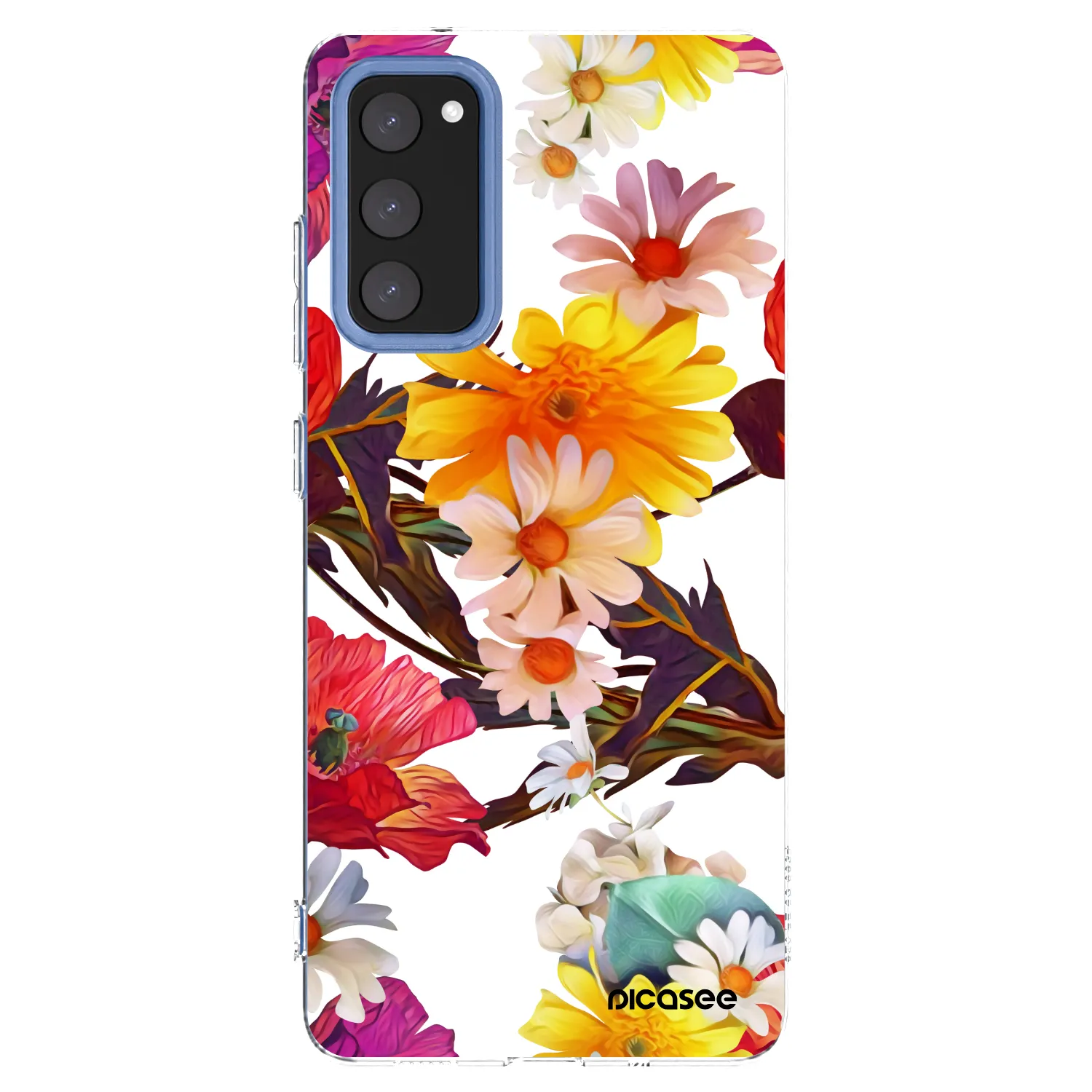 Picasee silikonowe przeźroczyste etui na Samsung Galaxy S20 FE - Meadow