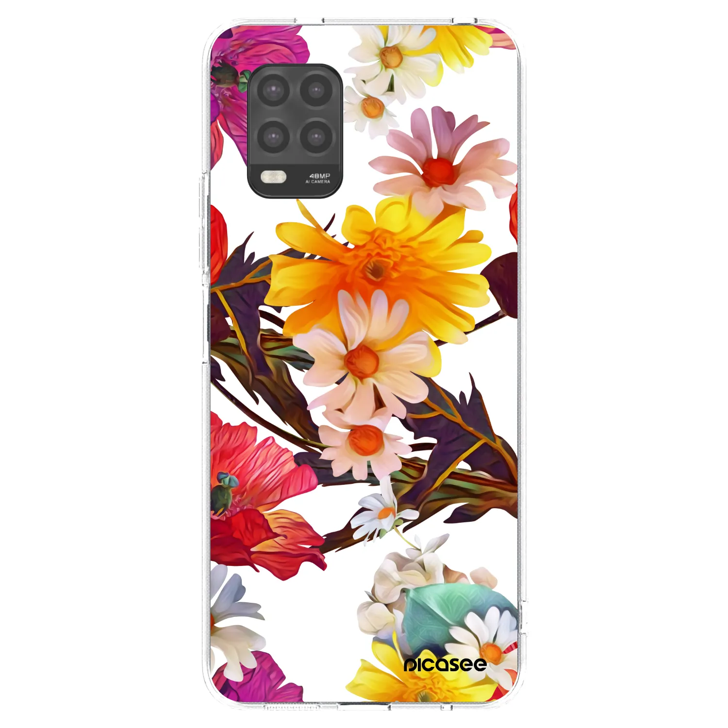 Picasee silikonowe przeźroczyste etui na Xiaomi Mi 10 Lite - Meadow