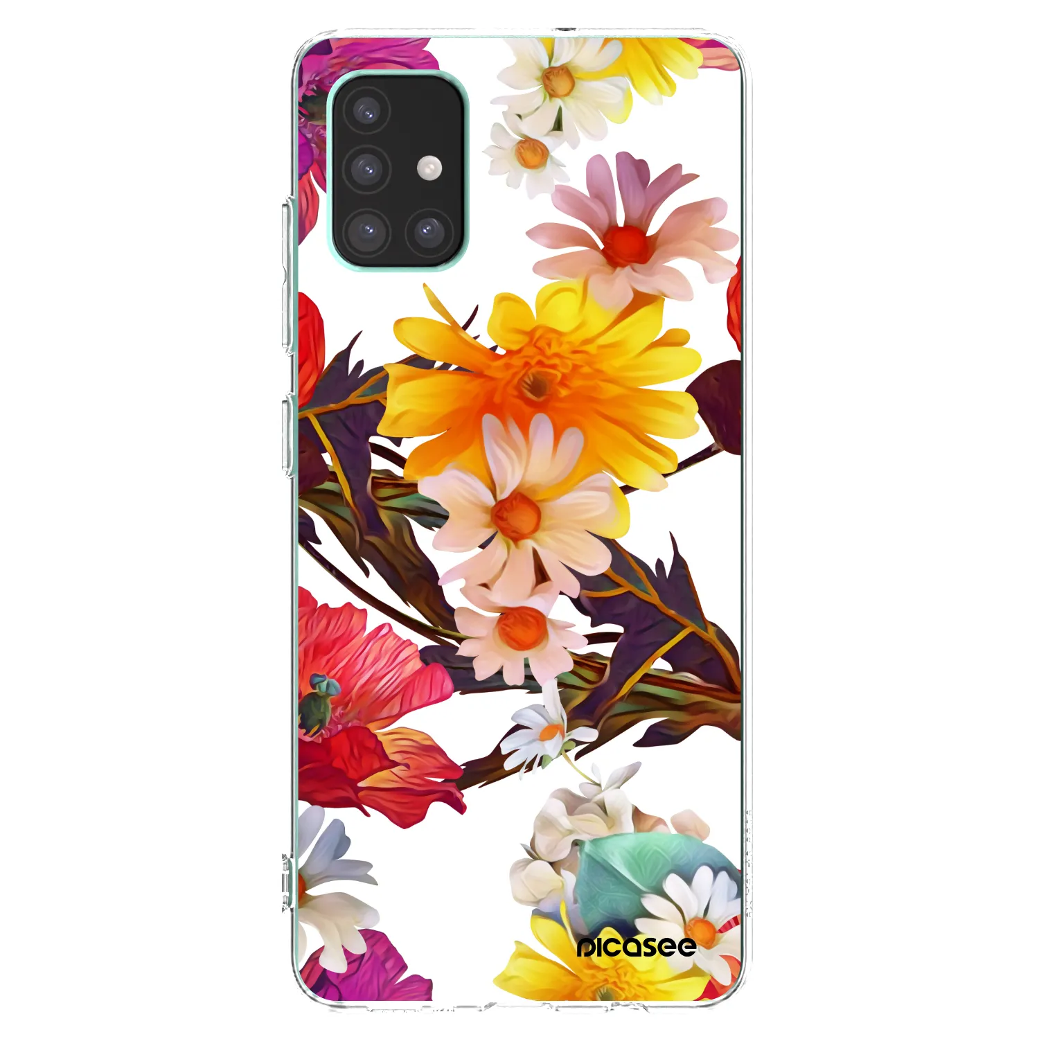 Picasee silikonowe przeźroczyste etui na Samsung Galaxy M51 M515F - Meadow