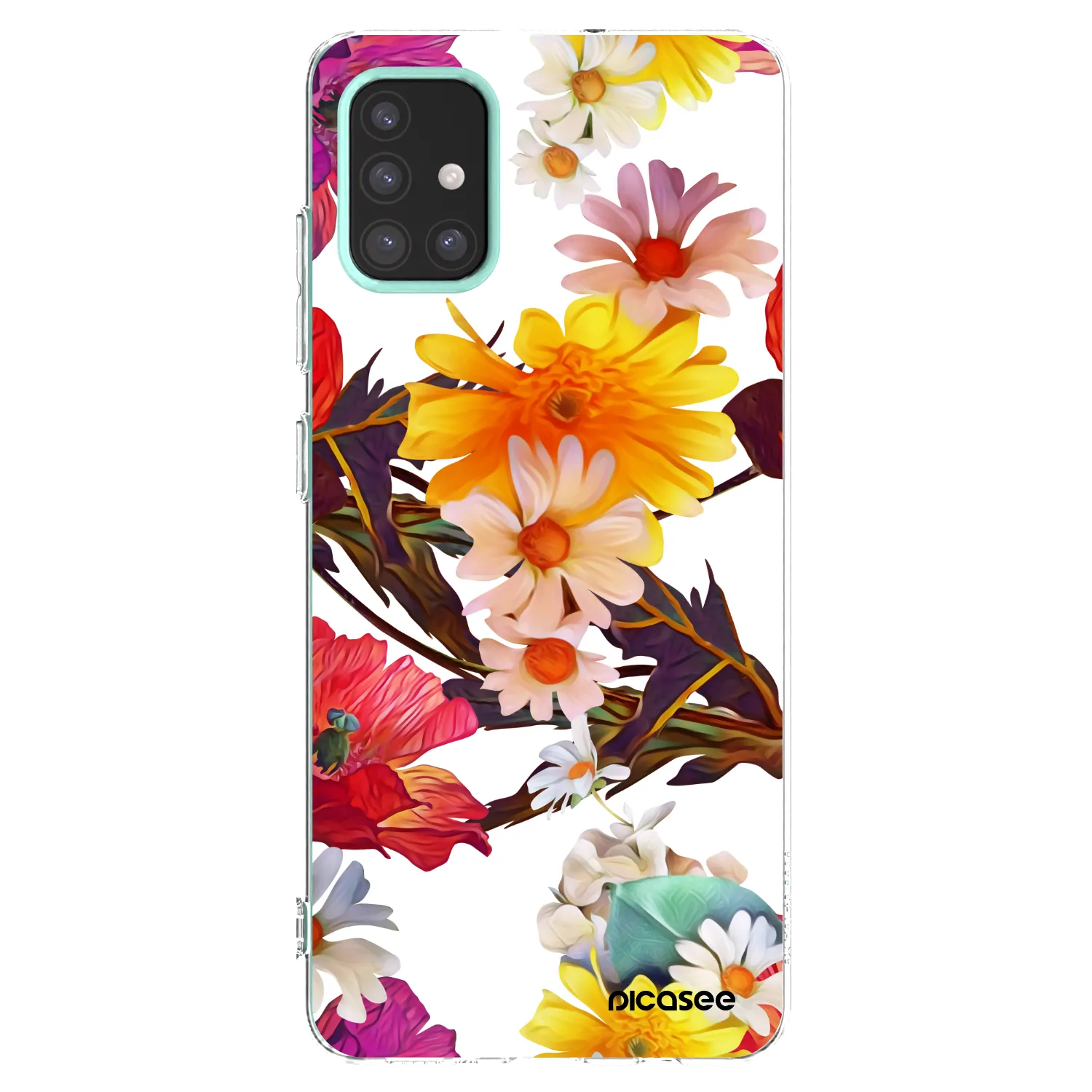 Picasee silikonowe przeźroczyste etui na Samsung Galaxy M31s - Meadow