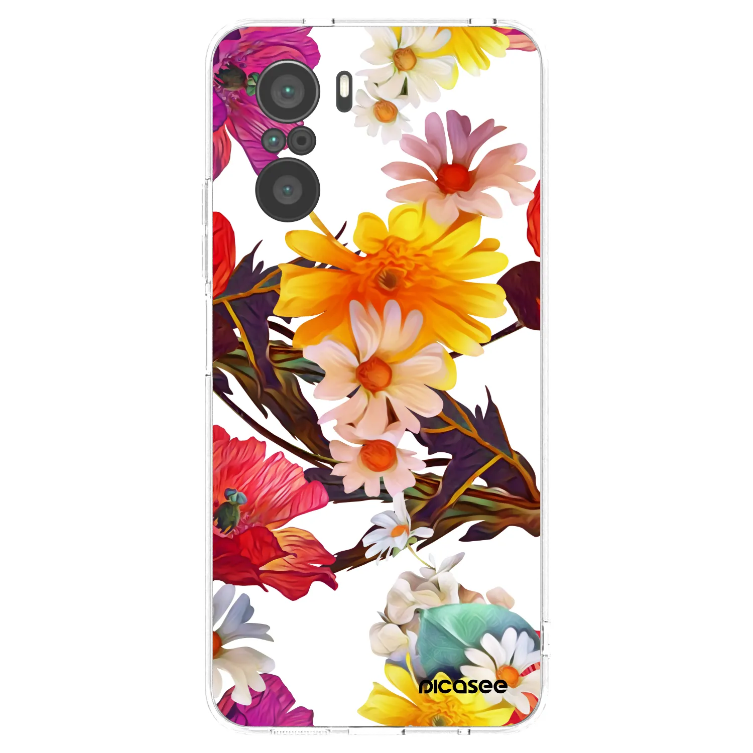 Picasee silikonowe przeźroczyste etui na Xiaomi Poco F3 - Meadow