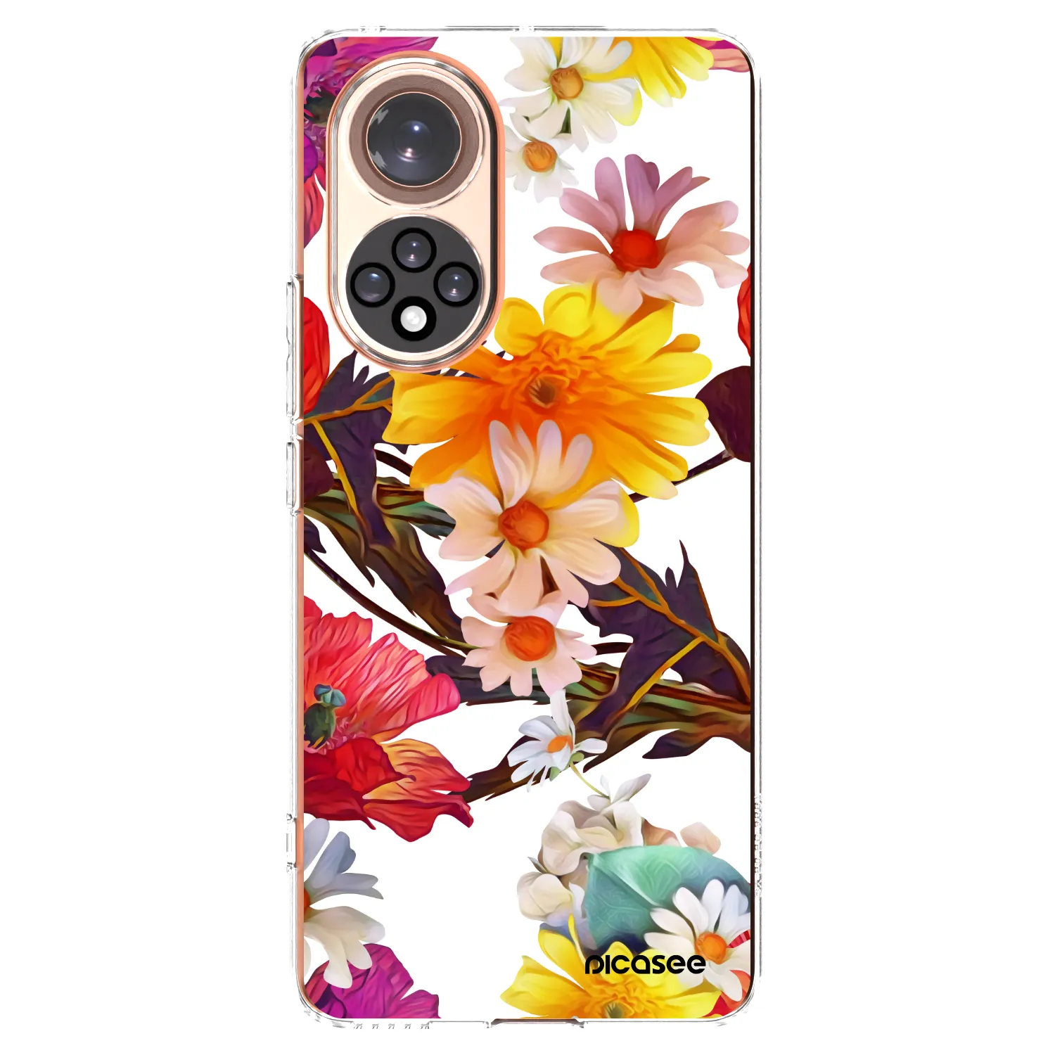 Picasee silikonowe przeźroczyste etui na Honor 50 5G - Meadow